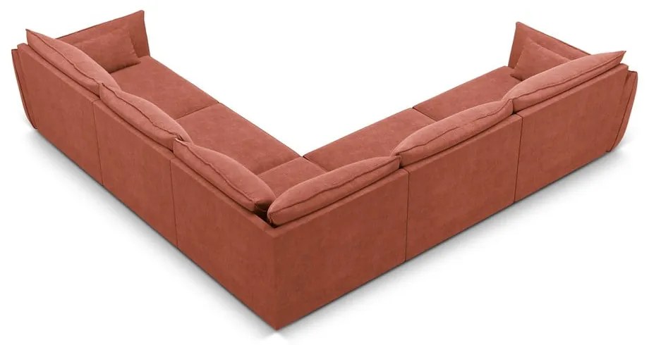 Piros sarokkanapé (variálható) Vanda – Mazzini Sofas