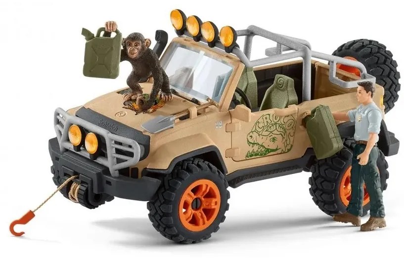 Schleich 42410 4 x 4 Terepjáró csörlővel