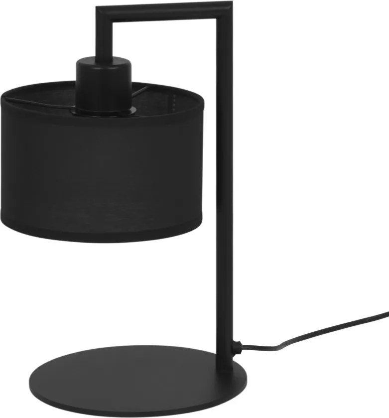 KAJA K-4322 SIMONE BLACK Fekete Színű Asztali Lámpa 1xE27 15W IP20