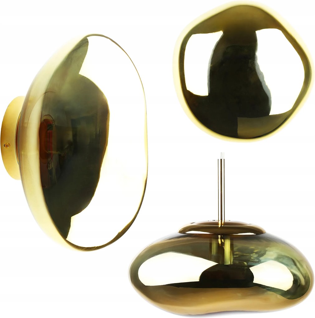 2in1 Modern Függőlámpa vagy Fali Lámpa Szabálytalan Alakú E27 Tükör