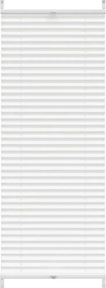 vidaXL Plisse Roló 40 x 100 cm Fehér Redős Roló