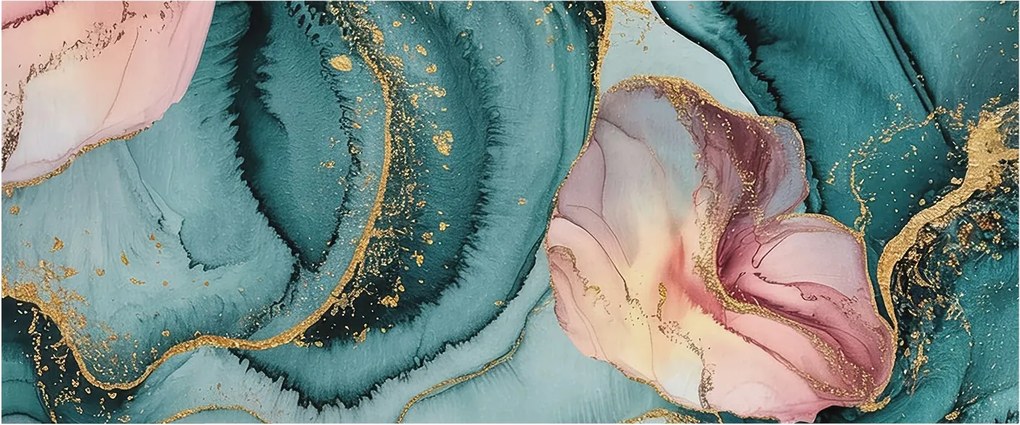 Fotótapéta Flizelin Dekoratív Iroda Művészi hullámok 250x104 Ragasztó