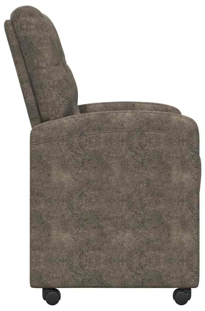 Kerekes Étkező Székek 2 pcs Sötétszürke 58 x 67 x 97 cm