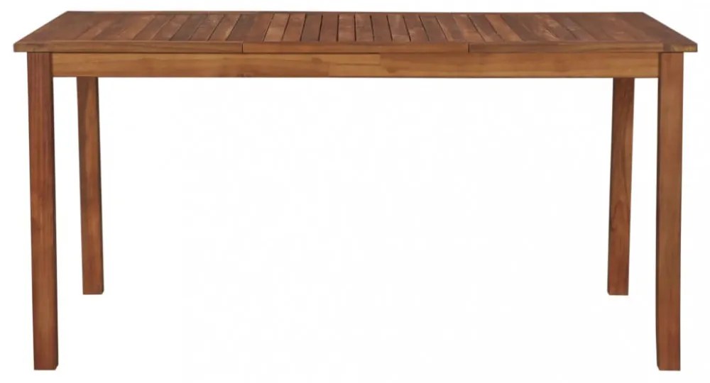 tömör akácfa kerti asztal 150 x 90 x 74 cm