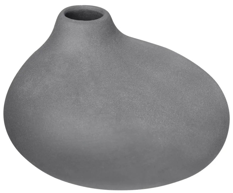 Sötétszürke porcelán váza készlet 3 db-os (magasság 9 cm) Nona – Blomus