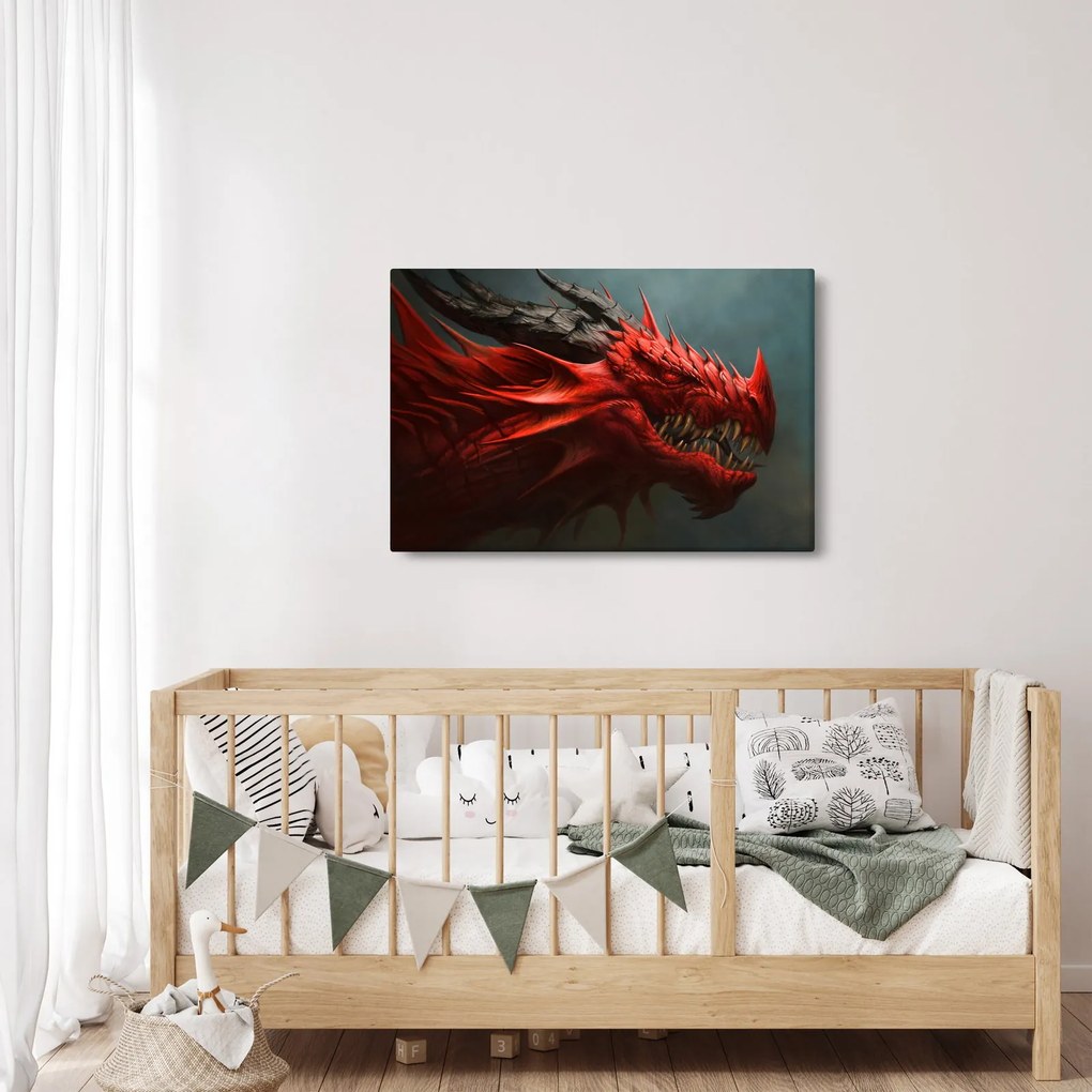 Kép - Sárkány (90x60 cm)
