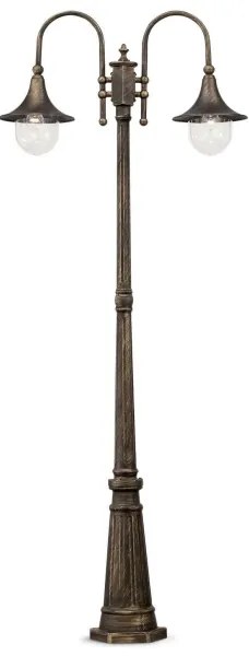 Ideal Lux - Kültéri lámpa CIMA 2xE27/52W/230V 216 cm IP43 patinás
