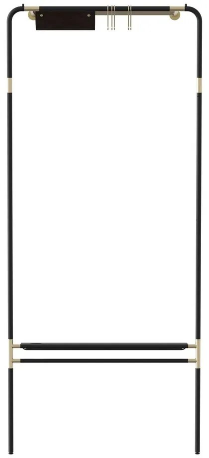 Fekete fém előszoba bútor Lean On Me – UMAGE