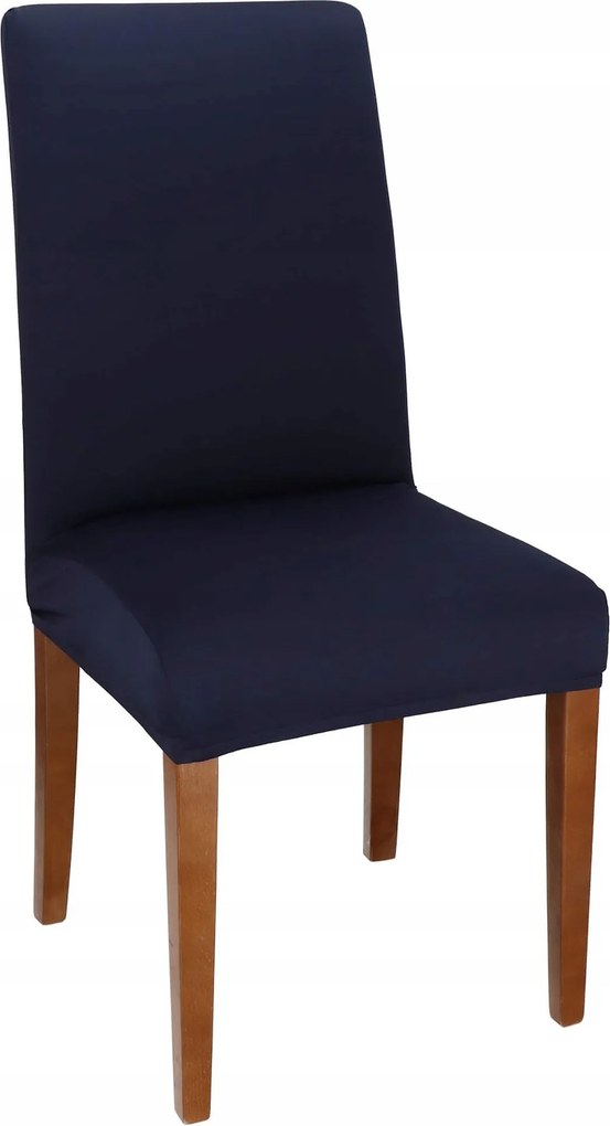 Székhuzat Spandex Rugalmas Univerzális Sötétkék Velúr Velvet