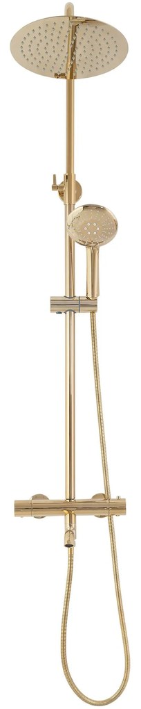 Termosztátos zuhanyszett Lungo gold
