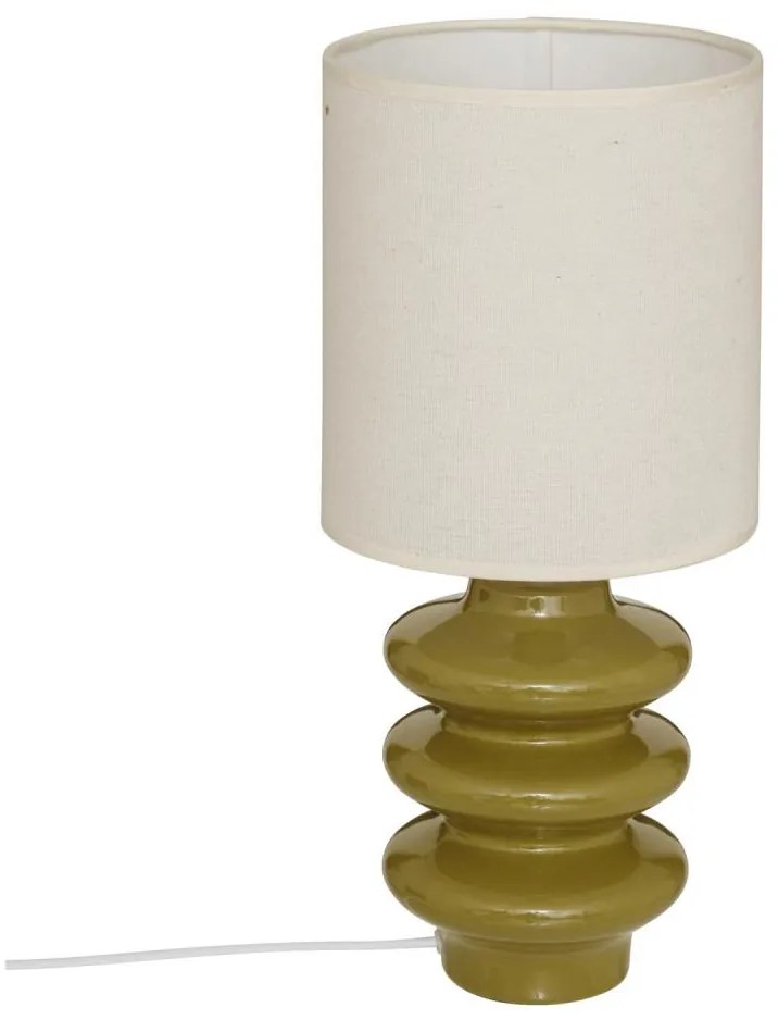 Atmosphera Atmosphera - Asztali lámpa VINUS 1xE14/40W/230V khaki P6935