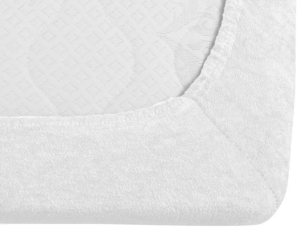 Frottír fehér lepedő EXCLUSIVE 140x200 cm