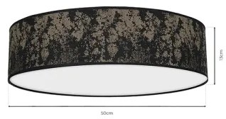 Mennyezeti lámpa SATINO 3xE27/60W/230V arany