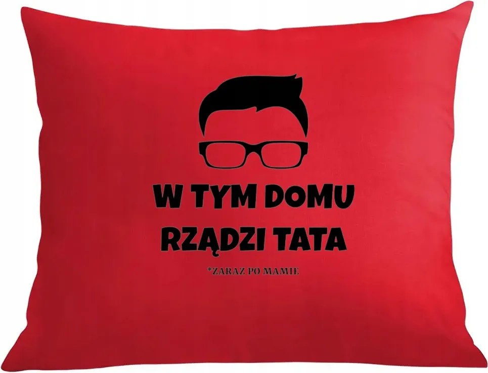 Párna párnahuzat Ebben a házban Apa uralkodik