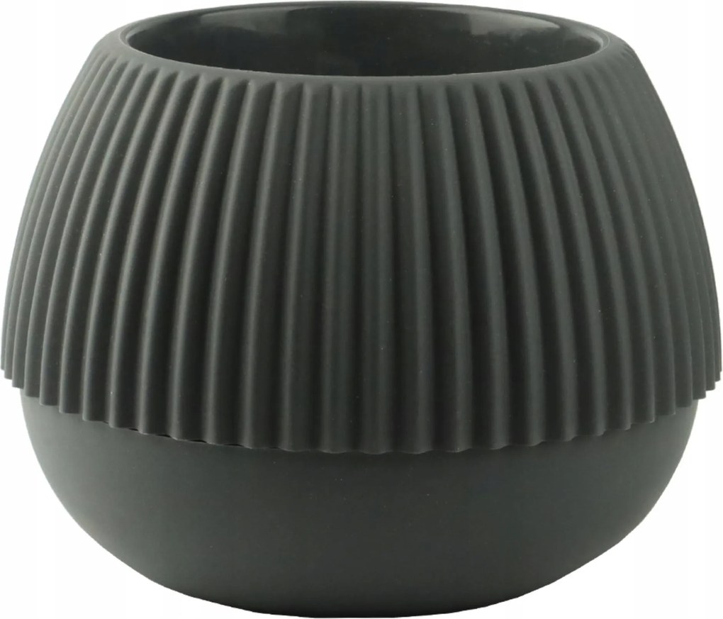 Virágtartó Boho 17cm Gránit Szürke