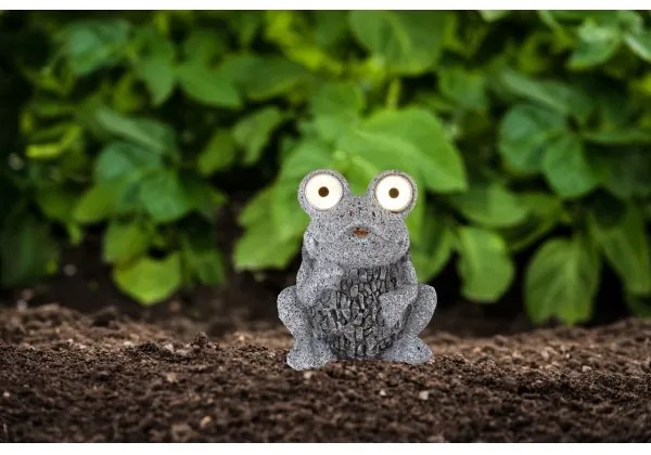 Globo 33203 - LED Napelemes lámpa SOLAR 2xLED/0,06W/3V IP44 béka