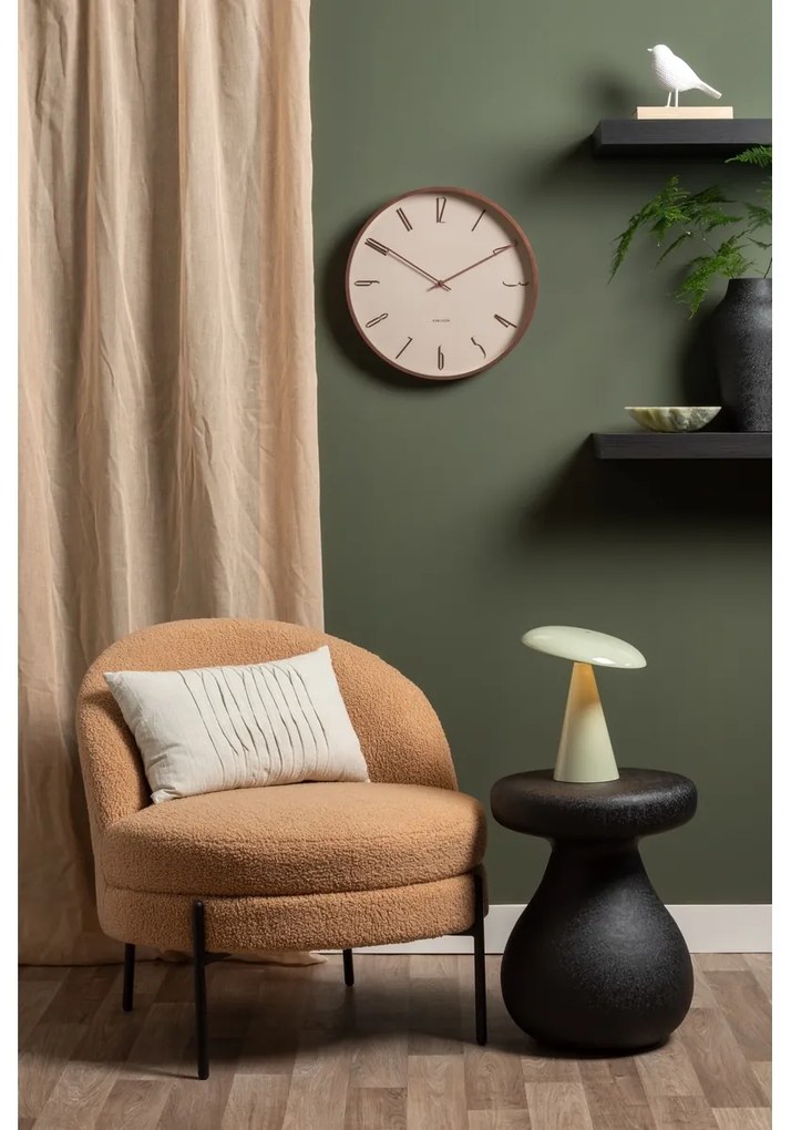 Karlsson 6014WG design falióra bézs, átmérő: 40 cm
