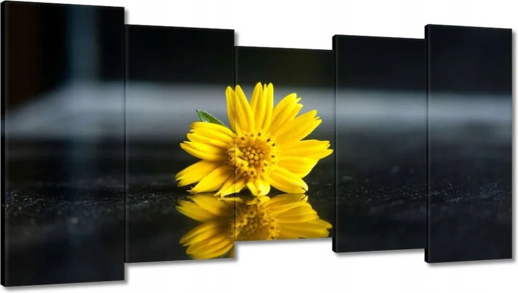 Vászonkép 150x80 Sárga virág