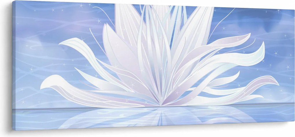 Kép - lótuszvirág (120x50 cm)