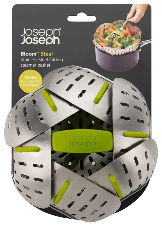 Bloom Steel rozsdamentes párolóbetét - Joseph Joseph