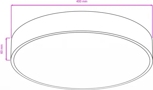 BRILAGI - POOL LED fürdőszobai mennyezeti lámpa, 36 W, 230 V, Ø 40 cm, IP54, sárgaréz