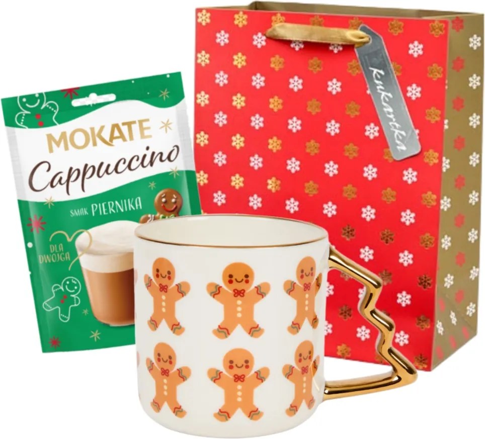 Ajándék szett Bögre Karácsonyra Mikulás Ajándék