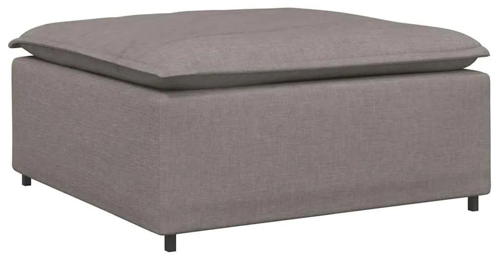 tópszínű moduláris kanapé lábzsámoly modul 100x100x48 cm