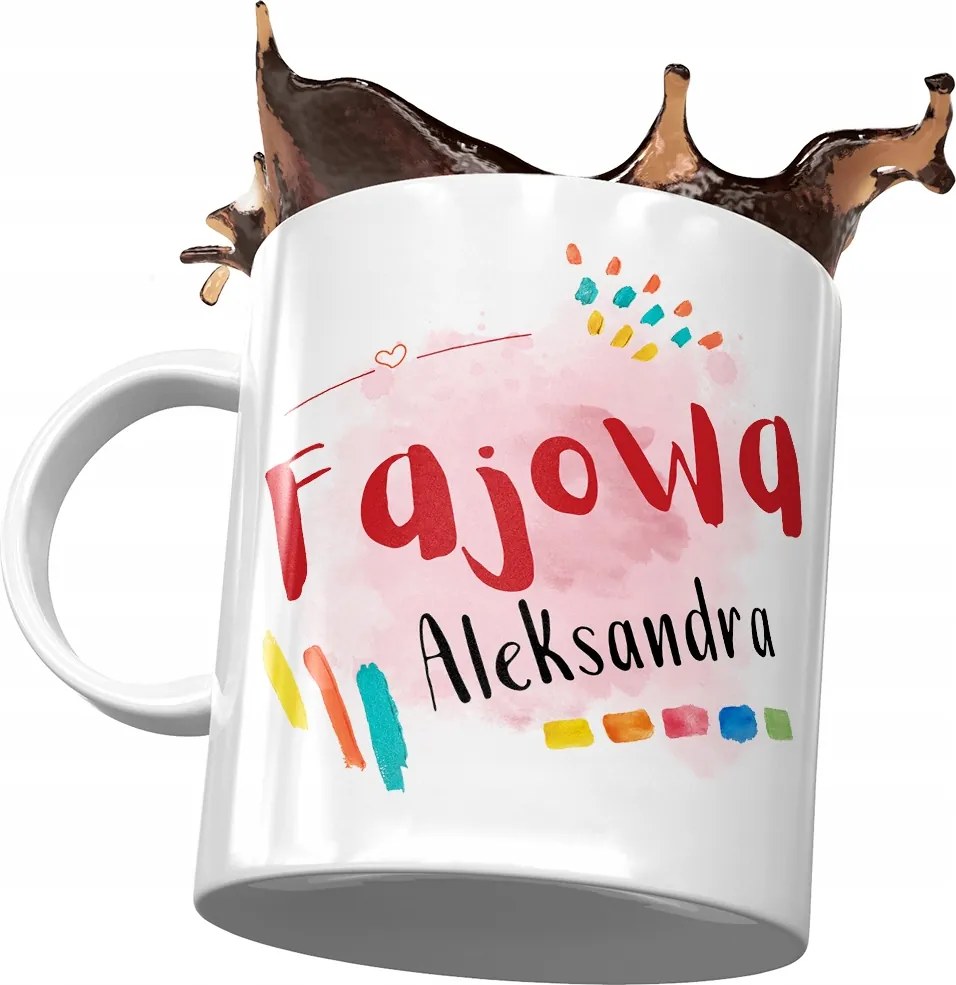 Bögre Alexandra Barátnő Feleség Ajándék Nyomtatott Fotóval