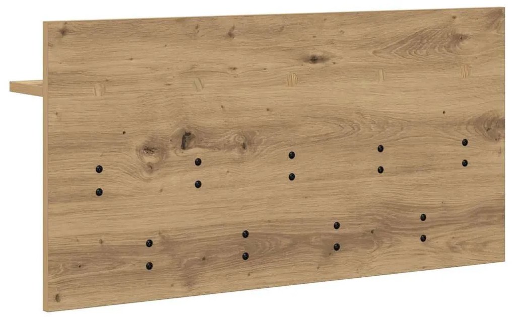 Fali Kabáthorog kézműves tölgy 80 x 40 x 12 cm Faanyag
