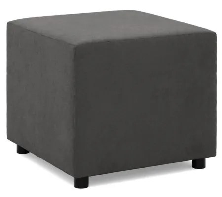 Zeus puff, szövet anyag, 50x50, szürke