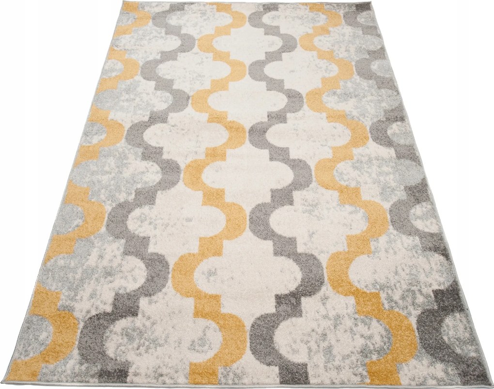 Lazur Szőnyeg 200x290 Fríz Divatos Modern Színes Pasztell Puha