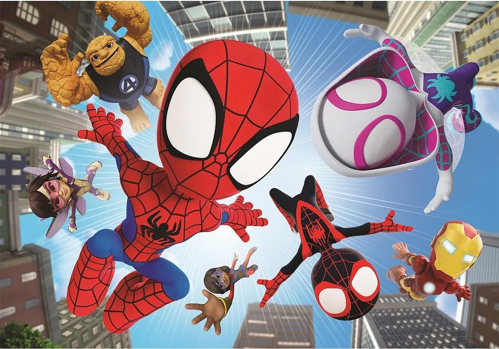 Pókember Spidey 104 db-os maxi puzzle Clementoni