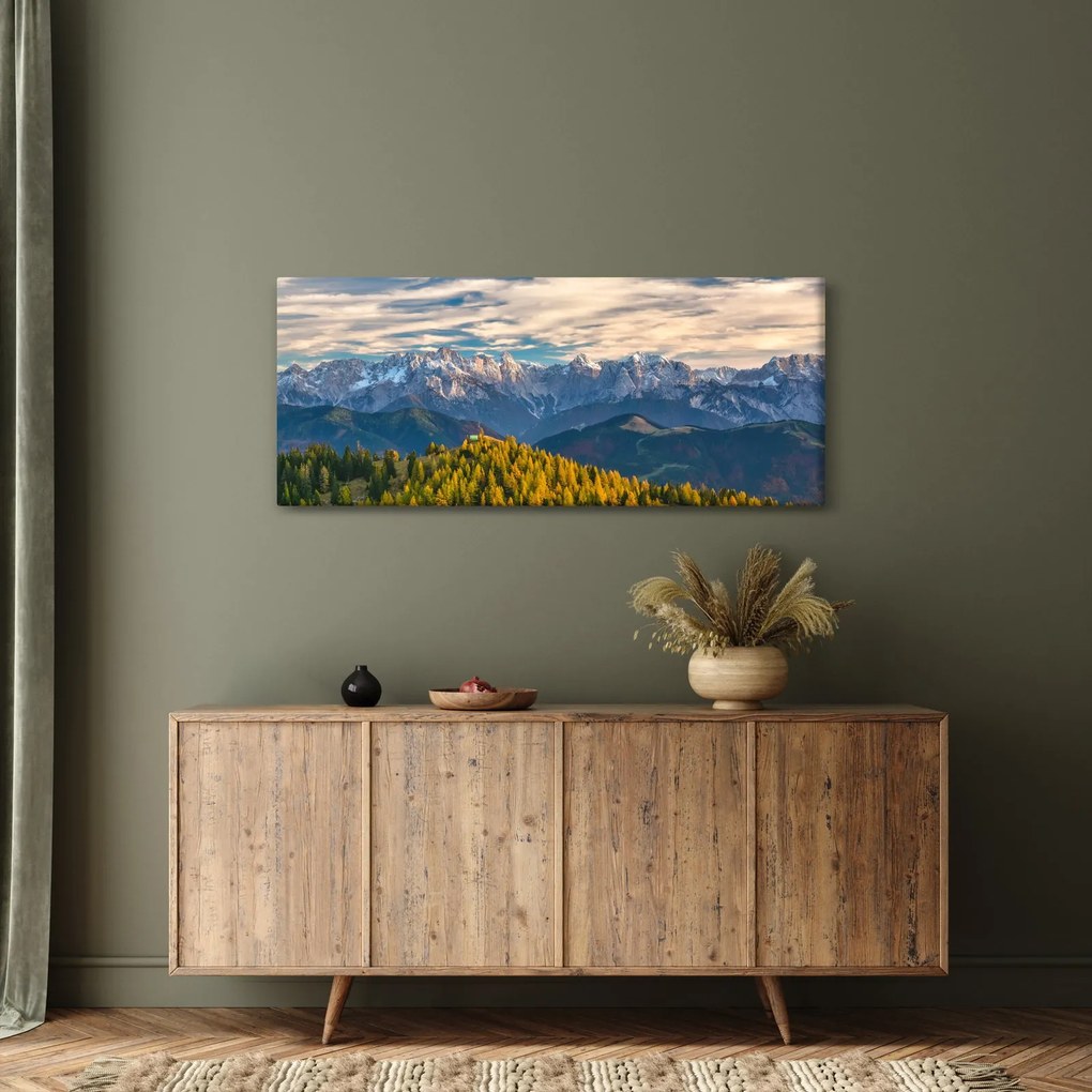 Kép - hegyi panoráma (120x50 cm)