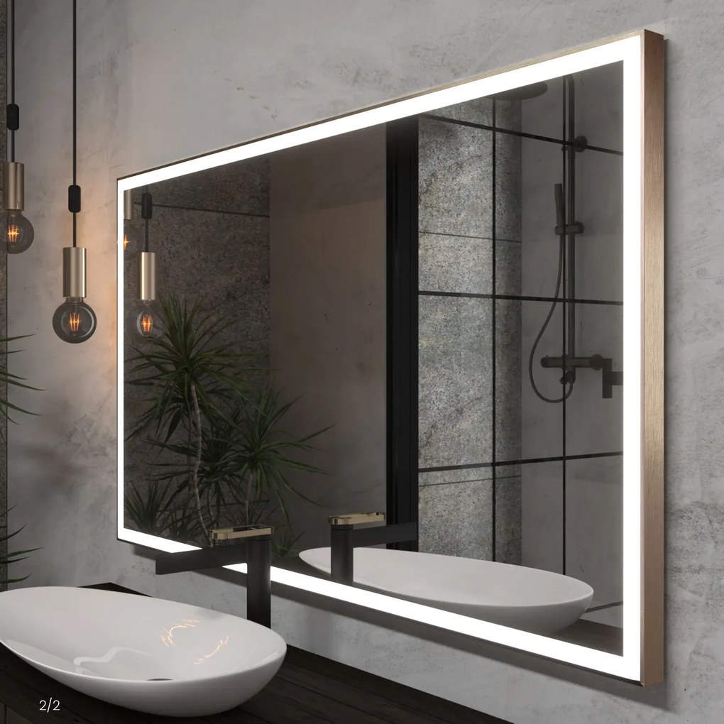 Tükör LED világítással F1