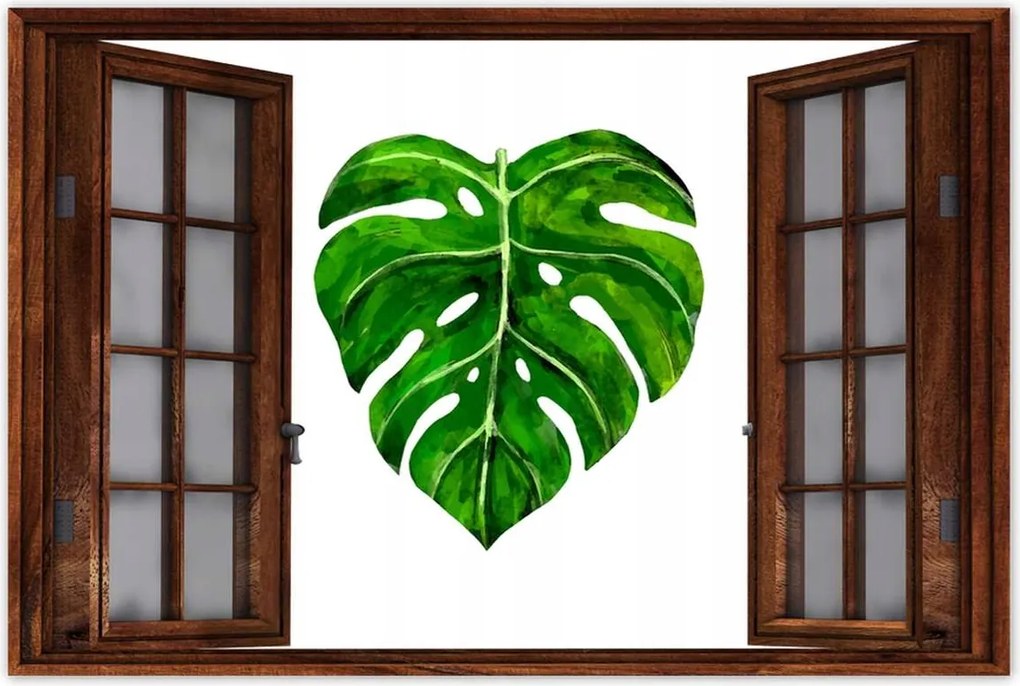 Poszterek 60x40 Modern levél motívum