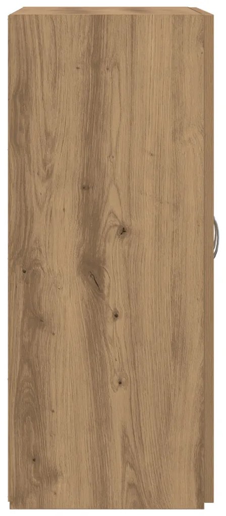 Irodai szekrény - Artisan tölgy - 60 x 32 x 77.5 cm - Műanyag