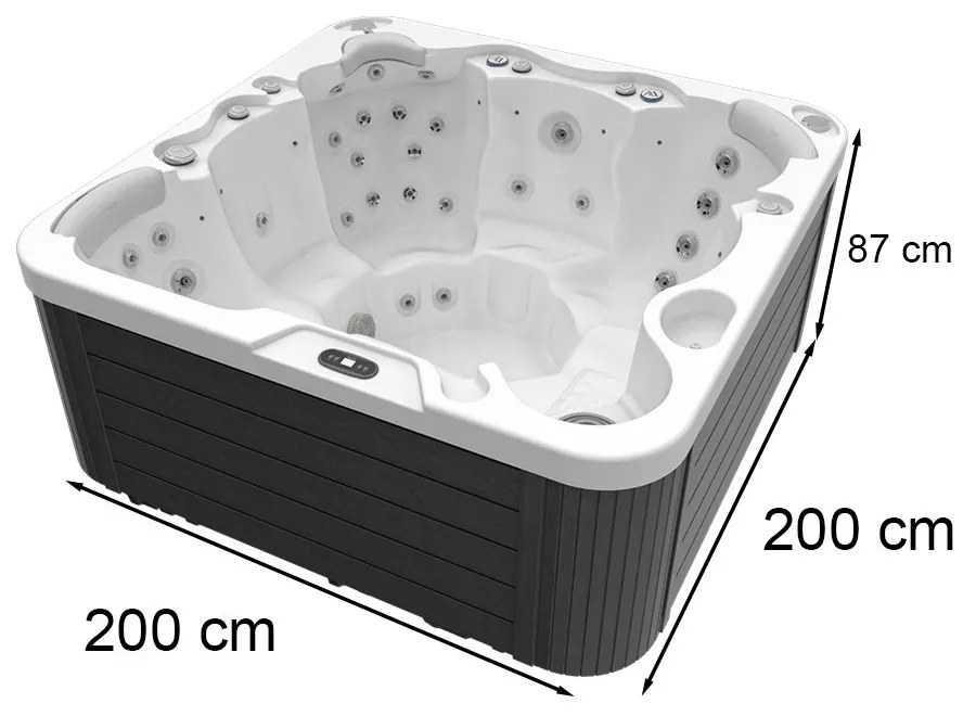 Jupiter Spa medence Ice white