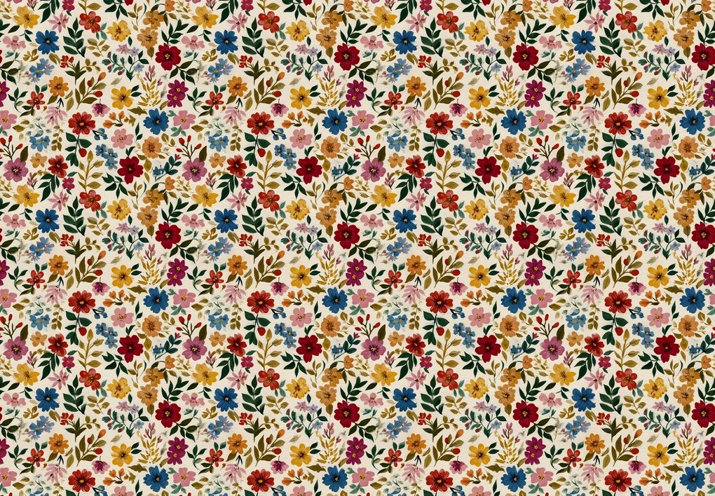 Fotótapéta - Színes virágok (147x102 cm)