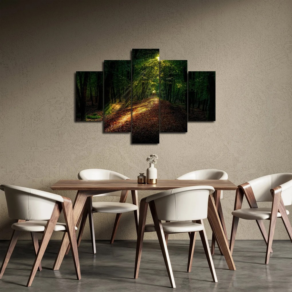 Erdei út képe (150x105 cm)