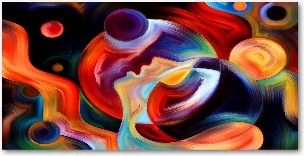 Fotó-kép edzett üveg Absztrakt 140x70