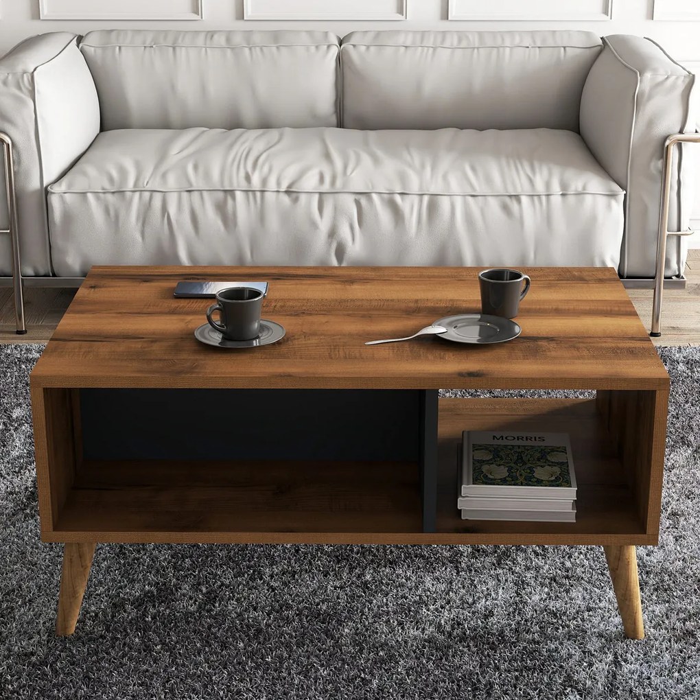 Exxen Walnut dohányzóasztal