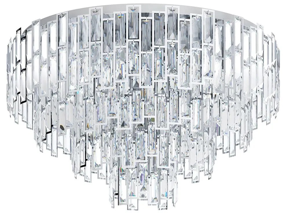 Eglo 39625 - Mennyezeti lámpa CALMEILLES 10xE14/25W/230V á. 78 cm