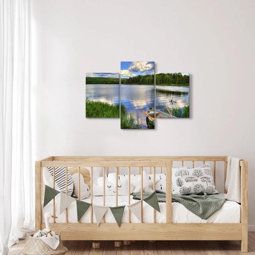 Kép - Festői falu (90x60 cm)