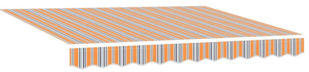 Automatikus Behúzható Napellenző Többszínű Csík 300x250 cm