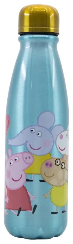 Peppa malac Core alumínium kulacs csavaros kupakkal 600 ml