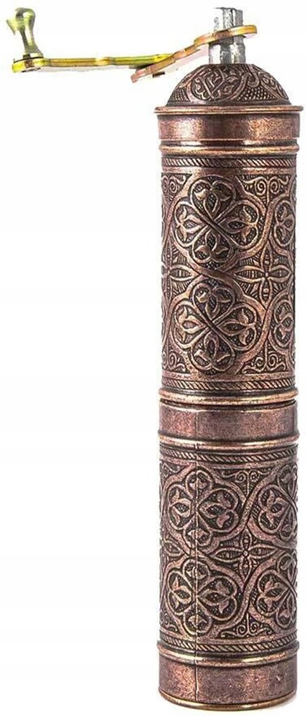 Só-bors Daráló Kézi Fém Keleti Díszített Réz Színben