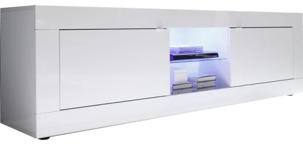 NERILA fehér TV-állvány