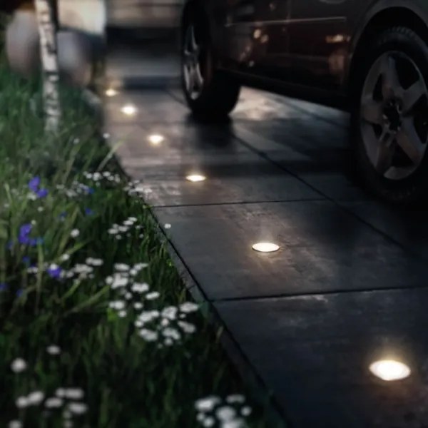 Philips 17306/47/16 - LED kültéri behajtásálló talajlámpa LED/3W/230V