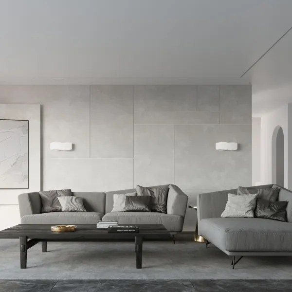 Sollux SL.1017 - Fali lámpa TILA 1xG9/40W/230V 30 cm fehér