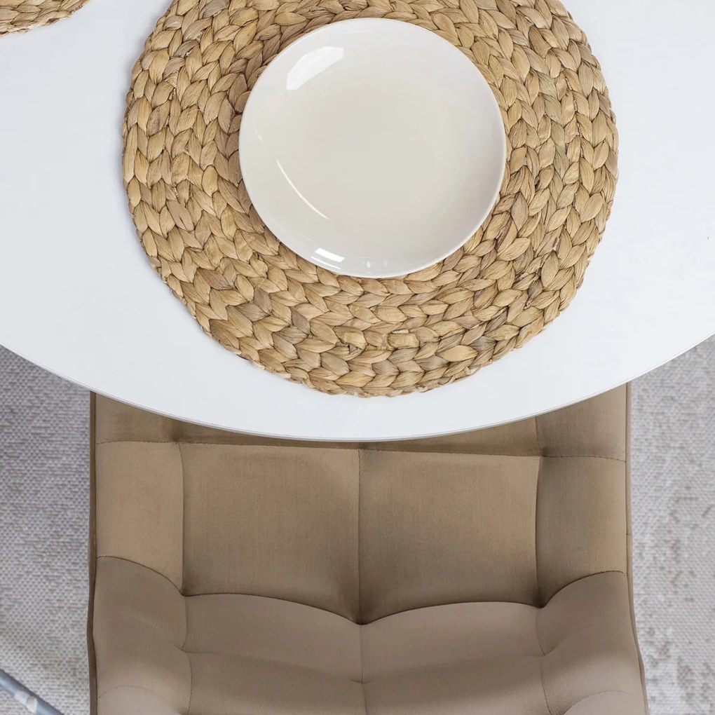 Bézs Bársony Étkezőszék RODRI